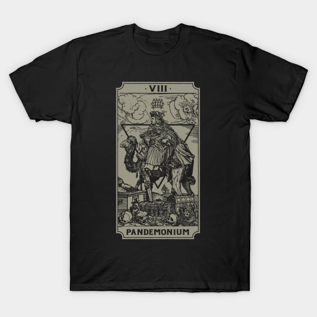 King Paimon Tarot T-Shirt by Pufahl